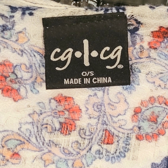 Cglcg boho kimono paisley shawl OS - Picture 5 of 5